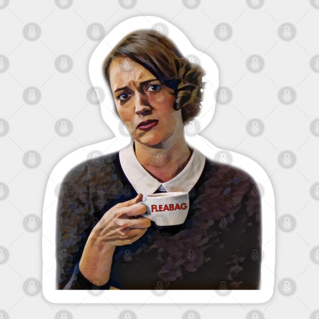 Fleabag Sticker by funhousejen